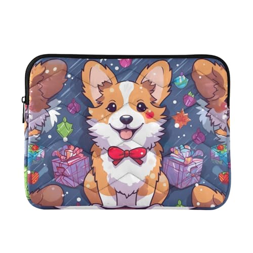 Funda para portátil 13-14 pulgadas impermeable con diseño de perro