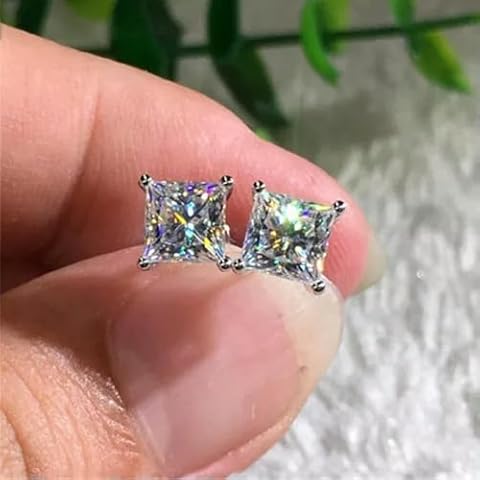 Boucles d'oreilles Zircon Blanc Generic Cover