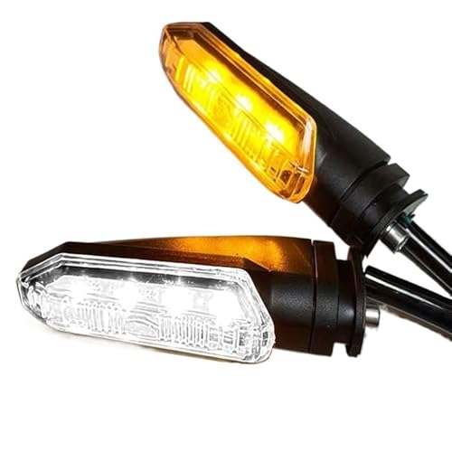 Clignotants de moto jaunes pour rouler en sécurité de nuit et par temps de pluie