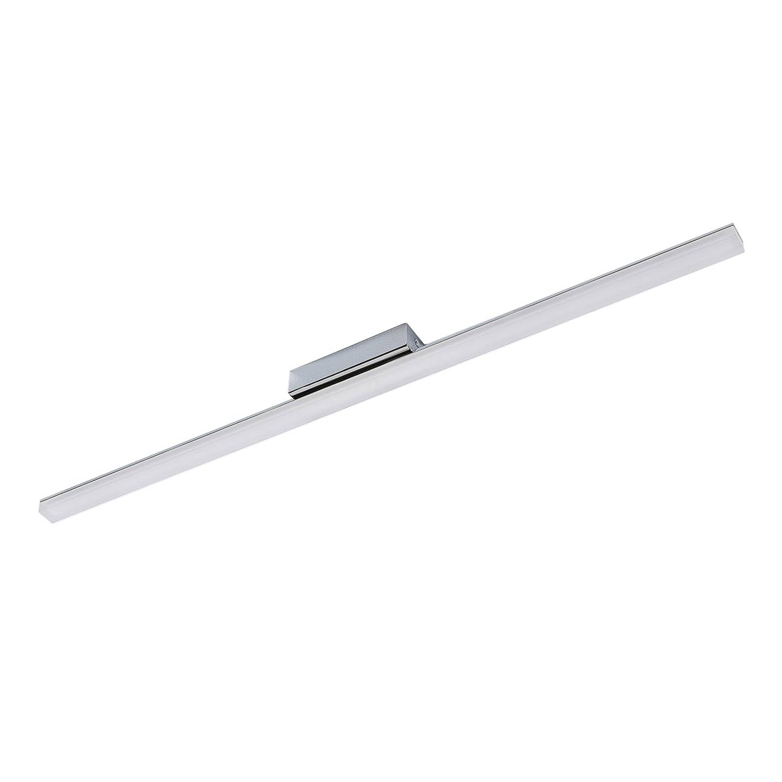 Lindby LED Deckenlampe Levke dimmbar (spritzwassergeschützt (Modern) in Weiß aus Kunststoff, Bad Deckenleuchte Lampe Badezimmerleuchte
