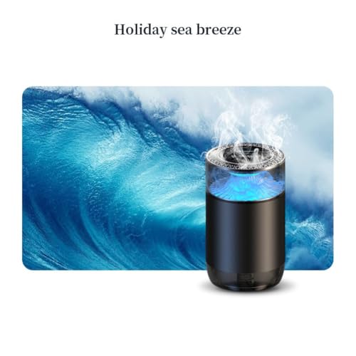 Diffuseur d'huiles essentielles voiture rechargeable USB-C avec LED - 6