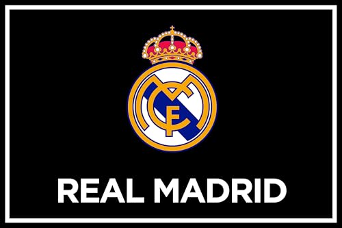 Drapeau Real - Collection officielle Real Madrid - 100 x 150 cm