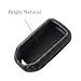2Pack Silicone Carbon Fiber Pattern car Key case Cover Keychain for Smart Honda Jazz Grace Civic Odyssey Accord XR-V CR-V Vezel City Element fcx Clarity insighe Pilot Ridge Accessories fob Shell Bag