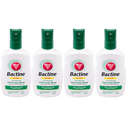 Bactine Original First Aid Spray, 5 Fl Oz (Pack of 4)