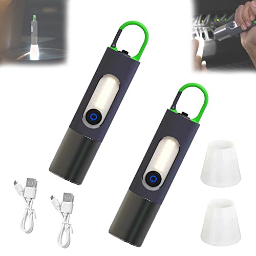 LED Rechargeable Tactical Laser Flashlight 80000 High Lumens, Zoomable Led Flashlight, Super Bright Zoomable Led Tactical Flashlights, Handy Light with Lamp Shade, Portable Flashlight Rechargeable