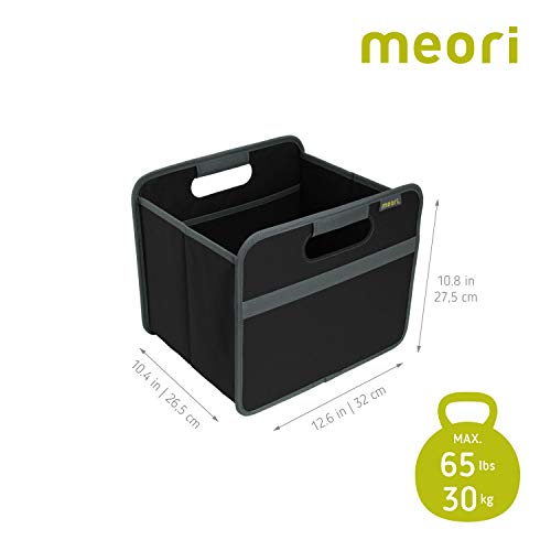 Meori Small Foldable Box, 1-Pack, Black #TOP4