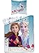 Detexpol Komplet pościeli dla dzieci 2-częściowy zestaw Disney Frozen Ana ELSA Olaf 140x200 cm + poszewka na poduszkę niebieska 100% bawełna Öko-Tex