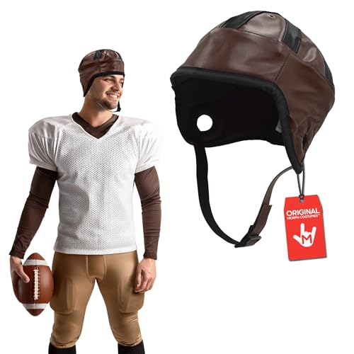 Morph Vintage Brown Retro Football Helmet