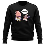 Nackenband Parodie auf Patrick Star von Spongebob Schwammkopf und Majin Boo von Dragon Ball Super - Manga Sweatshirt (843)