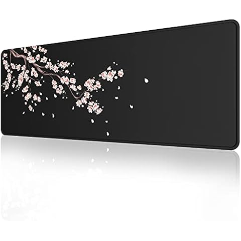 EFISH Extended Large Mouse Pad with Stitched Edges Cover