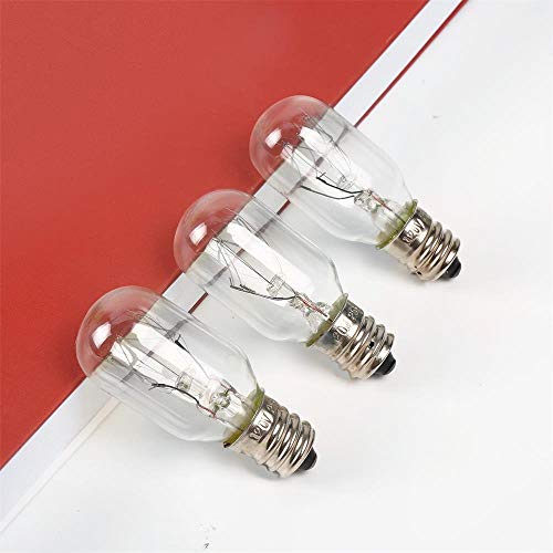 12 Pack Salt Lamp Bulbs,Wax Warmer Bulbs,Incandescent Bulbs,Replacement Light Bulbs For Himalayan Salt Lamps And Plug In Wax Diffusers,Salt Night Lights 25 Watt E12 Socket #TOP3