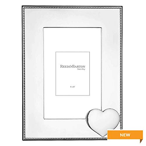 Precious Heart Silverplate 4X6 Frame By Reed & Barton - 4X6 #TOP8