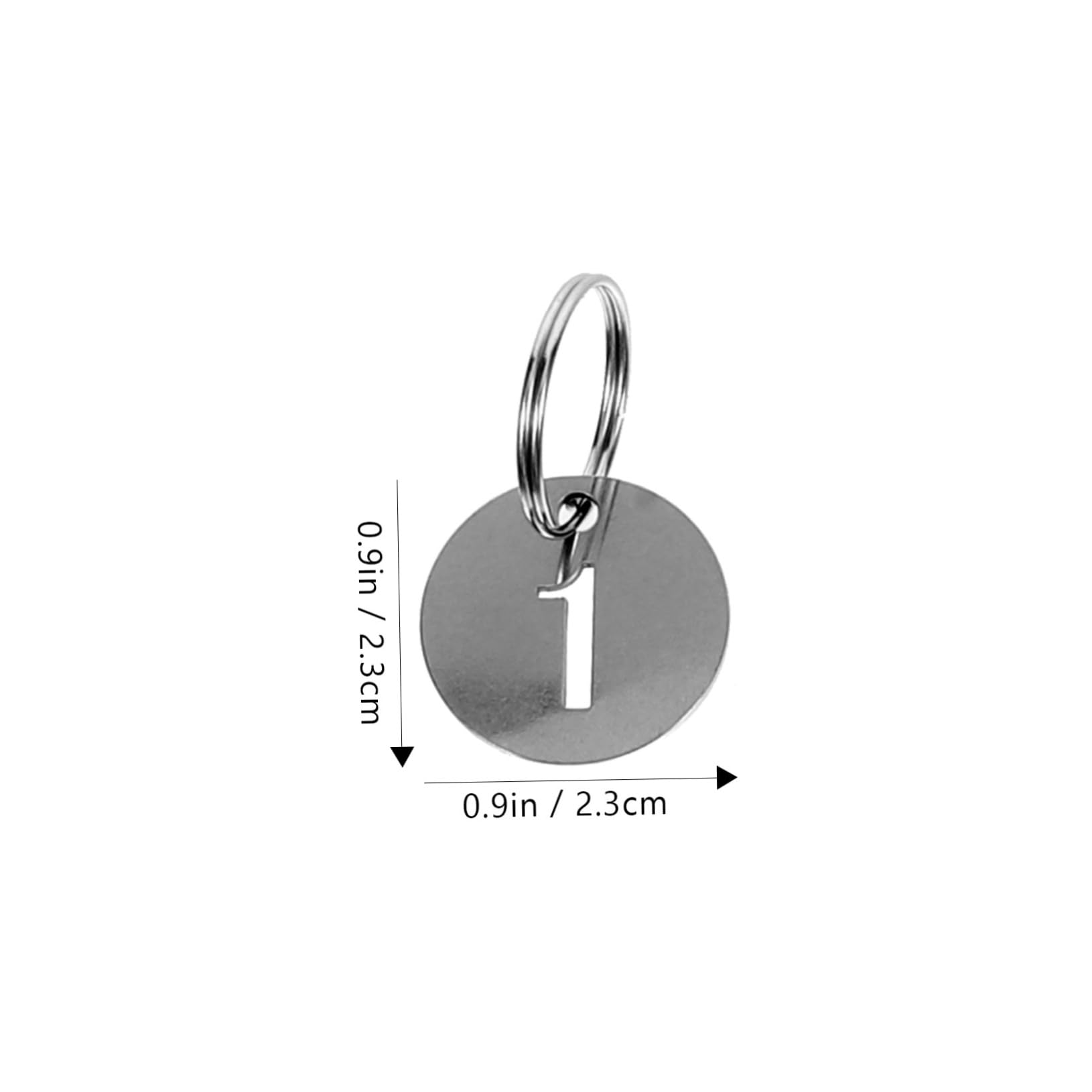 Amazon.co.jp: UPKOCH ステンレス製番号タグ 丸型キーリングタグ 30個 Amazon.co.jp: UPKOCH ステンレス製番号タグ 丸型キーリングタグ 30個