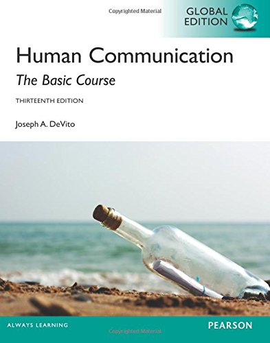 Human Communication: The Basic Course, Global Edition