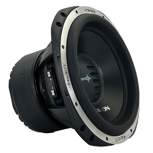 ORION XTRPRO Series XTRPRO122D 12” High Output Car Subwoofer, 6000W Max Power, 1500W RMS, Dual 2 Ohm, 3” Aluminum Voice Coil, Cast Basket – Competition Grade Powerful Car Audio Bass Builds
