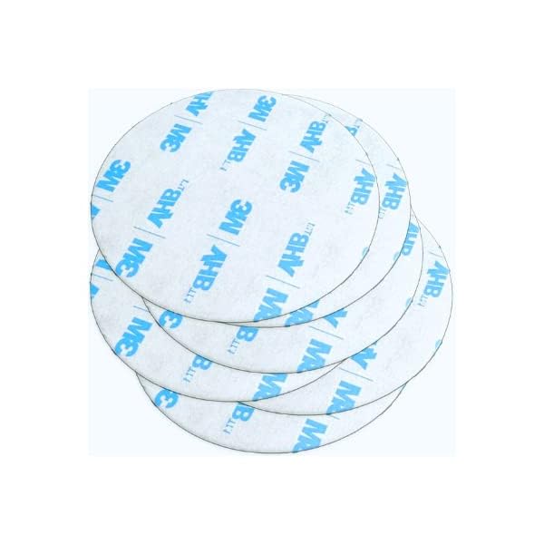 Pastilles adhésives double face eQualle de 5,5 cm pour réparer et coller sans outil