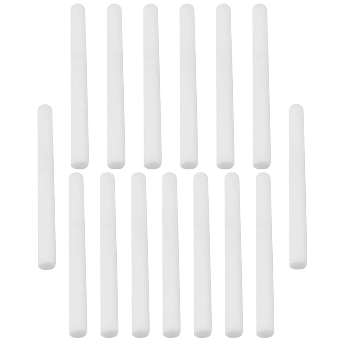 15 Bastoncini Diffusori per Aromi in Cotone Assorbente, Bacchette Profumatore per Diffusore a Bastoncini, Accessori per Aromaterapia in Casa, Ufficio e Camera da Letto