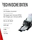 Canon imageFORMULA DR-C230 Scanner | Dokumentenscanner | Duplex Scanner mit Einzug für Homeoffice & Büro mit USB | 60 Blatt Einzug | Bis zu 30 Seiten pro Min | Canon CaptureOnTouch Software