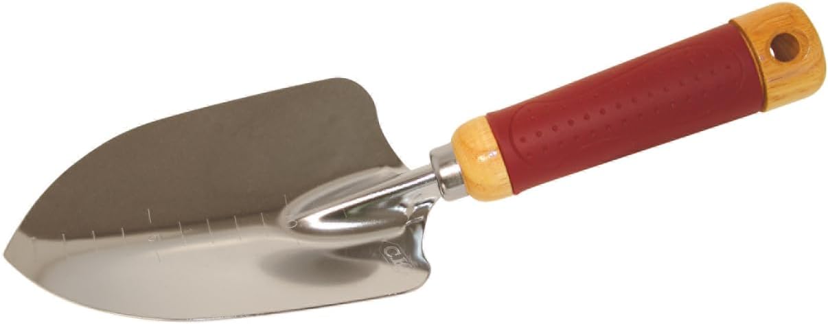 C.K G5730 Garden Trowel, Red/Beige/Silver