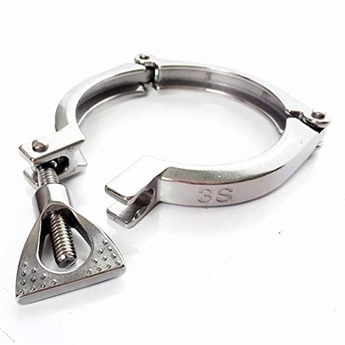 4,5 cala Tri Clamp 304 stal nierdzewna trzyczęściowy montaż 130 mm okucie OD pasuje do rury 114 mm OD do piwa