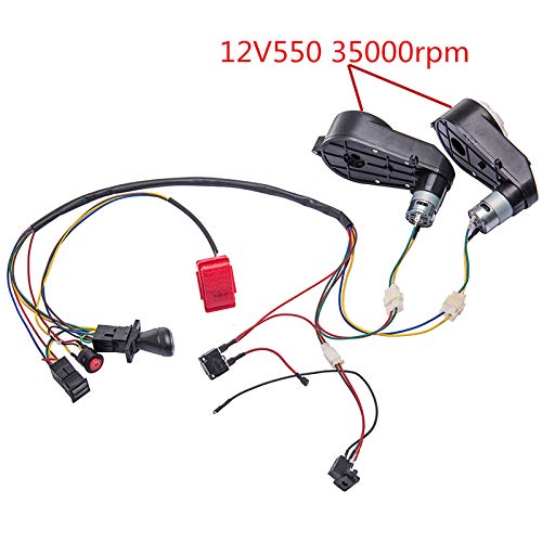 Children Electric Car Diy Accessories Wires And Gearbox,Self-Made Toy Car Of Parts， For Electric Car Kids Ride On Toys #TOP2