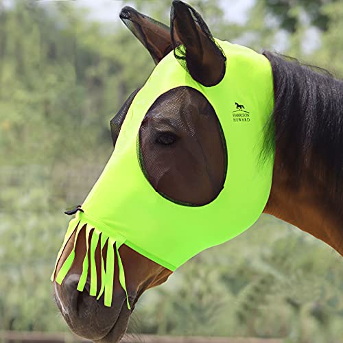 Harrison Howard Masques anti-mouches extensibles avec franges à pompons Cover