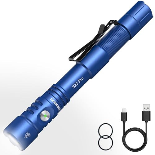 Lampe torche pour urgence S22pro à double interrupteur tactique