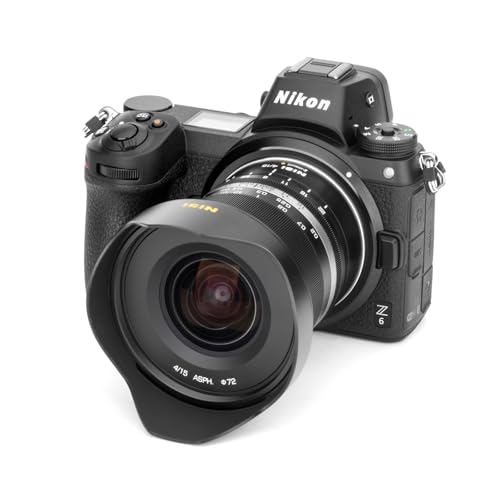 NiSi 15mm F4 ASPH Ultra-Weitwinkel Vollformat Objektiv für Sony E-Mount/Nikon Z-Mount/Cannon RF-Mount/Fujifilm X-Mount/Leica/Panasonic LUMIX/Sigma FP L-Mount