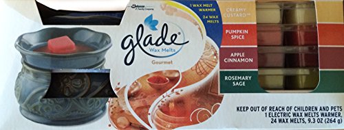 Glade Wax Melts, Warmer and Wax Melts Pack, Gourmet