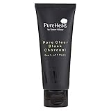 Pureheal's Pore Clear Black Charcoal Peel-Off Pack 3.53 fl. oz. (100 g), Charcoal powder, National b