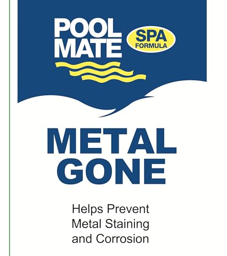 Image of Pool Mate 1-Pint 2-Pack Premium Metal Gone for Hot Tubs, Spa Metal Remover