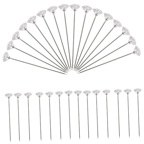 balacoo 200pcs Floral Pins Sewing Corsage Pins Jewelry Wedding Boutonniere Pins Decorative Sewing Pin Quilting Pins Dressmaking p