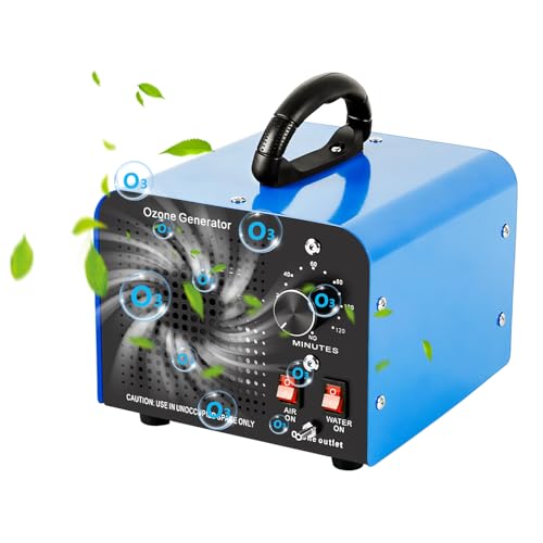 Generatore di Ozono 32000 mg/h con Timer 120 Min