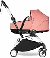 Amazon.com : BABYZEN YOYO2 White Frame + Ginger Bassinet