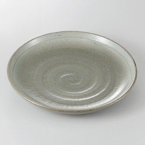 3個セット粉引吹き ８.０皿 [ 25 x 3.2cm 730g ] 【 和皿 】 【 料亭 旅館 和食器 飲食店 業務用 】
