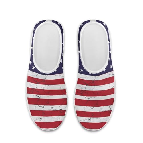 Image of Floral Sneakers for Women Colorful Art Shoes for Women Slip On Casual Work Shoes