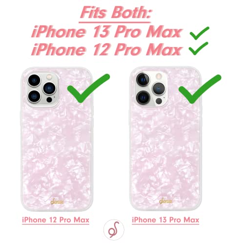 Image of Sonix Phone Case for iPhone 13 Pro Max / 12 Pro Max | 10ft Drop Tested | Pink Tortoiseshell Print | Pink Pearl Tort