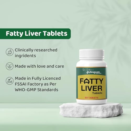 Image of Dr. Satnam's Arogyam Ayurveda Fatty Liver Tablets | Ayurvedic Herbal Liver Support Formula | Digestive & Metabolic Wellness Support | Plant-Based Supplement (PACK OF 2)
