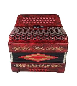 Abubu Akkordeon 3412 GCF (rot)