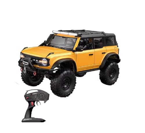 Image of 1:16 Full Scale 4WD Upgrades All Terrain RC Climbing Car Remote Control Off-Road Truck RTR Model Toys with Lights for Kids, Multicolor