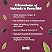 Dried Mulberries, Black, Organic, Berrilys, 3 LB, Dried Mulberry, Non-GMO, Unsulfured, Raw, Healthy Snacking, Great Ingredient for Baking Purposes, Vegan, Natural