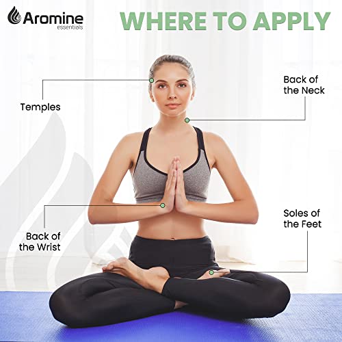 Peppermint Essential Oil Roll On, Pre-Diluted 10ml (Pack of 2). Premium Quality, Therapeutic Grade Topical Ready Aromatherapy Oil - Image 6