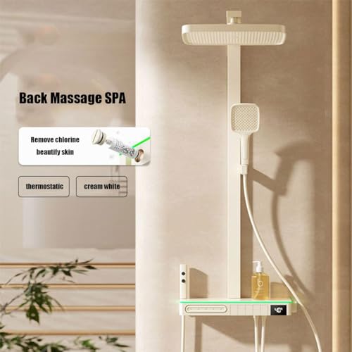 Douche thermostatique à touches piano pour stopper les variations d'eau et le calcaire - 3