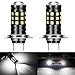 Price comparison product image KATUR H7 LED Fog Light Bulbs High Power 3030 Chips Super Bright 2700 Lumens With Projector for Driving Daytime Running Lights DRL or Fog Lights,6500K Xenon White(Pack of 2)