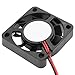 OcioDual Mini Ventilador 12V 3D Impresora 40x40x10 mm Fan Cooler Disipador de Calor Negro Refrigerador JST 2 Pin