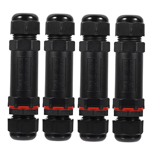 Connecteurs électriques étanches Mikikit raccord droit câble extérieur étanche pour LED