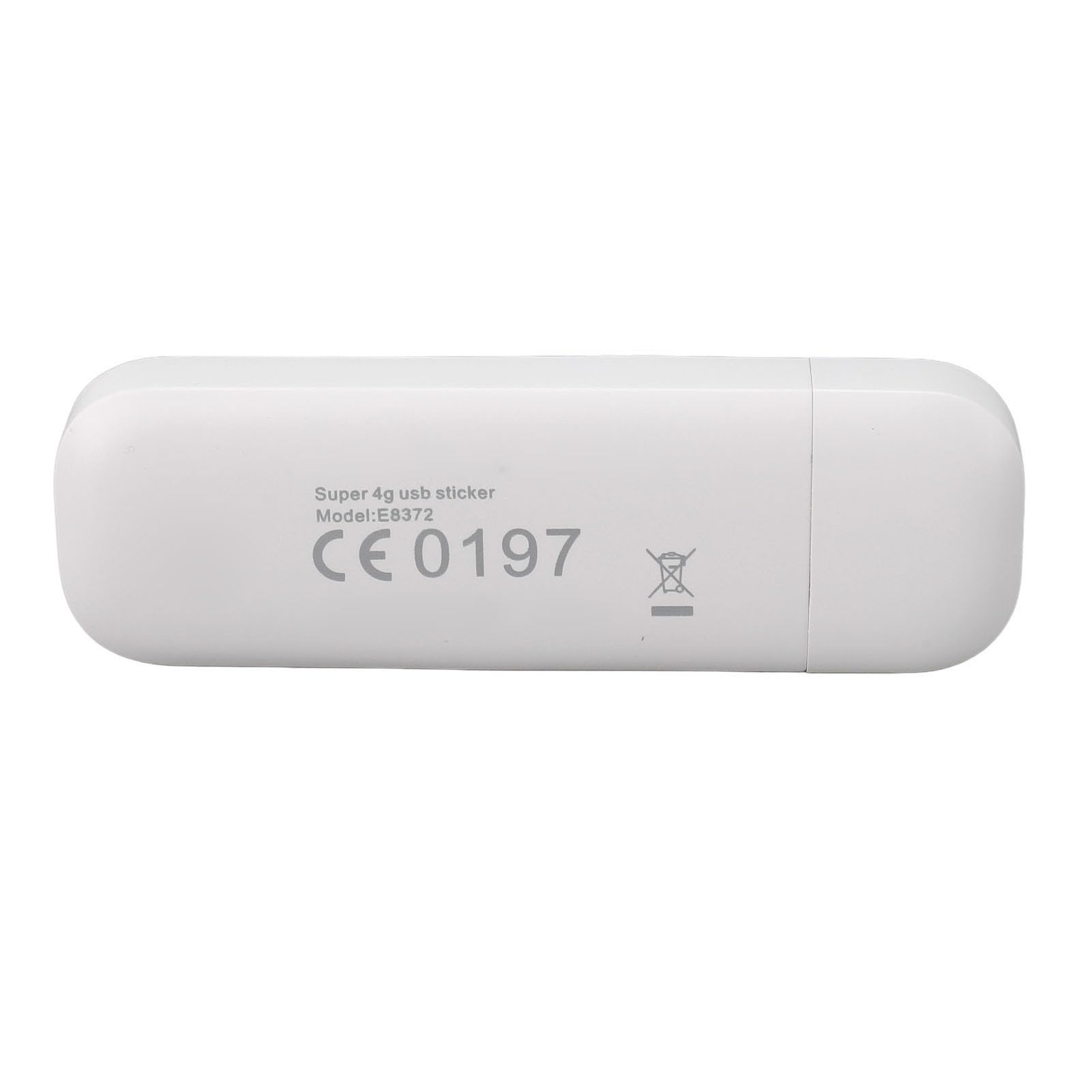 Przenośny Hotspot Wi-Fi 4G USB, Szybkie Szyfrowanie 150 Mb/s, w Podróży, 10 Użytkowników, Biały