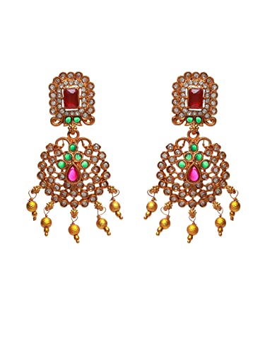 Traditional Multicolor Plated Choker Jewellery Set
