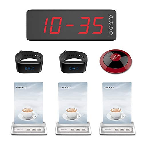 Buy Wireless Bell System for School,Desk Call Button,Call Pager Button