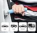 MS ASEL 2 Pack Car Door Handle Assist for Elderly – Door Handle for Seniors Portable Mobility Aid Handicap Vehicle Support Handle Ideal for Sit-to-Stand Assistance Parkinson